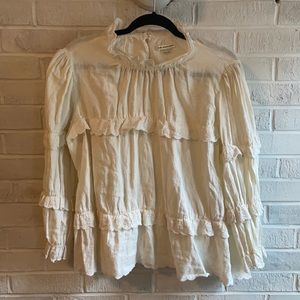 Isabel Marant Étoile linen blouse